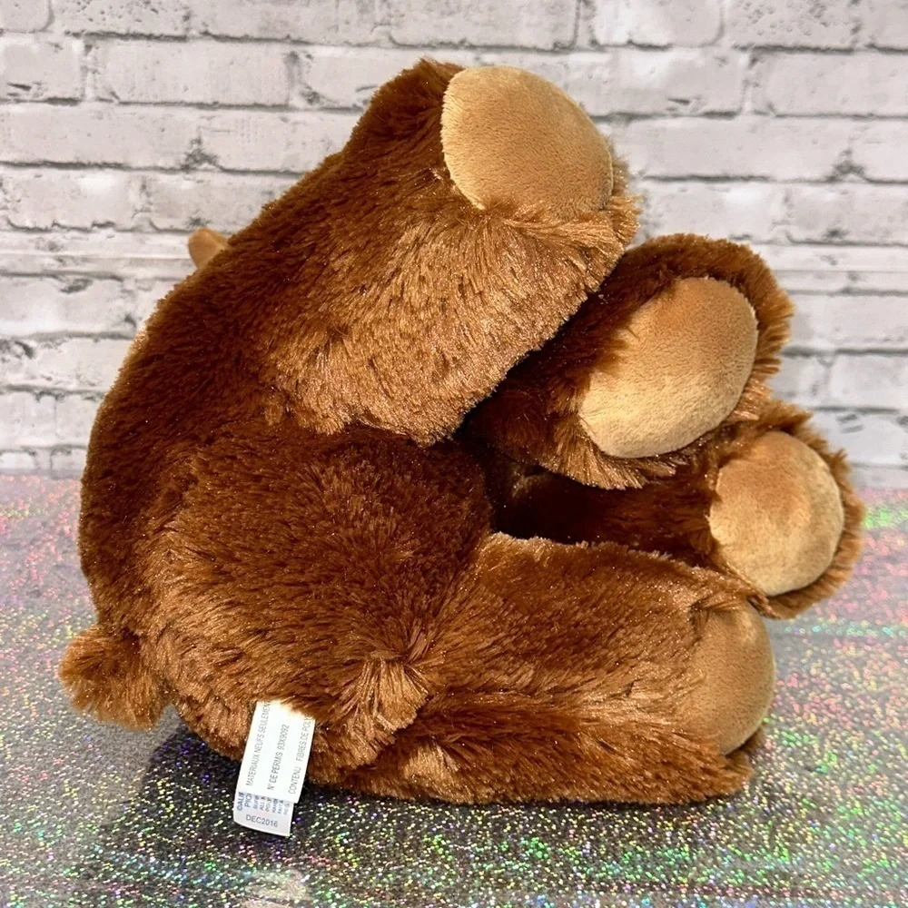 Aurora World MOOSE 14 Inch Plush Brown Stuffed Animal Moose Sitting